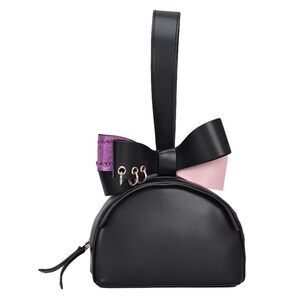 6667 Mini PU Leather Handbag 2025 Cute Fall Winter Top Handle Bag with Bow